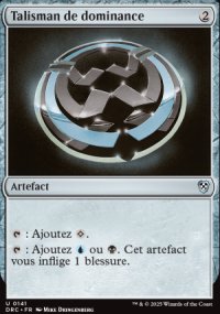 Talisman de dominance - Aetherdrift Commander Decks