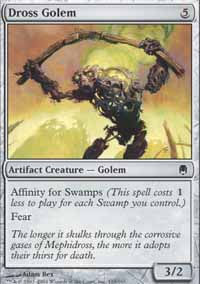 Golem de Mephidross - Darksteel