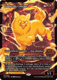 Courage perptuel - Duskmourn: House of Horrors