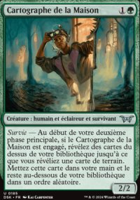 Cartographe de la Maison - Duskmourn: House of Horrors