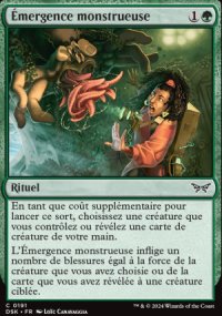 mergence monstrueuse - Duskmourn: House of Horrors