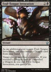 Foul-Tongue Invocation - 