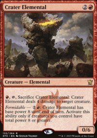 Crater Elemental - Dragons of Tarkir