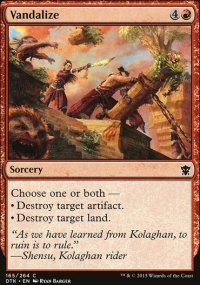 Vandalize - Dragons of Tarkir