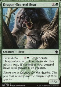 Dragon-Scarred Bear - Dragons of Tarkir