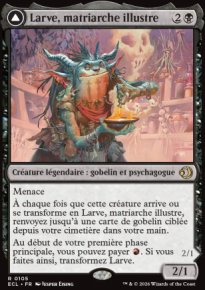 Larve, matriarche illustre<br>Larve, tantine notoire