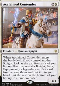 Acclaimed Contender 1 - Throne of Eldraine