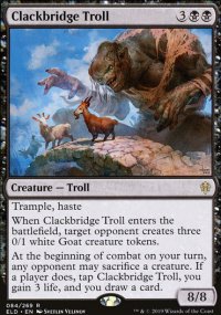 Clackbridge Troll 1 - Throne of Eldraine