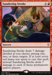 Sundering Stroke 1 - Throne of Eldraine