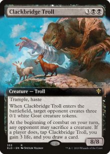 Clackbridge Troll 2 - Throne of Eldraine