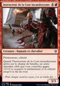 Instructeur de la Cour incandescente - 