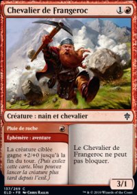 Chevalier de Frangeroc<br>Pluie de roche - 