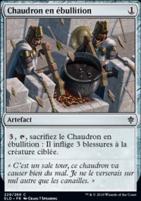 Chaudron en bullition - 