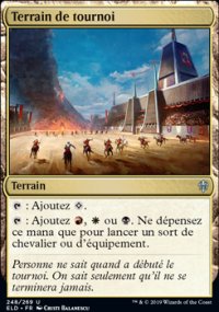 Terrain de tournoi - 