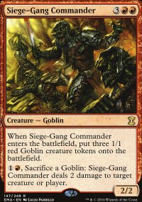 Siege-Gang Commander - Eternal Masters