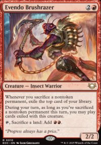 Evendo Brushrazer - Edge of Eternities Commander Decks