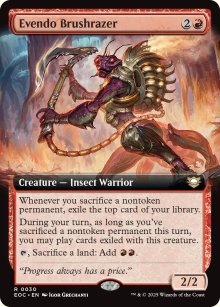 Evendo Brushrazer - Edge of Eternities Commander Decks