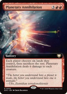 Planetary Annihilation - Edge of Eternities Commander Decks