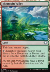 Mountain Valley - Edge of Eternities Commander Decks