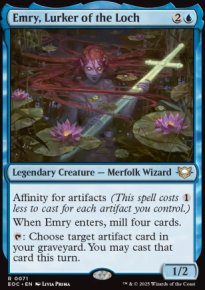 Emry, Lurker of the Loch - Edge of Eternities Commander Decks