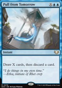Pull from Tomorrow - Edge of Eternities Commander Decks
