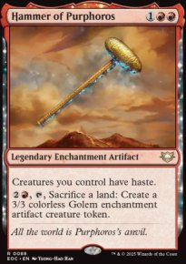 Hammer of Purphoros - Edge of Eternities Commander Decks