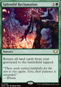 Splendid Reclamation - Edge of Eternities Commander Decks