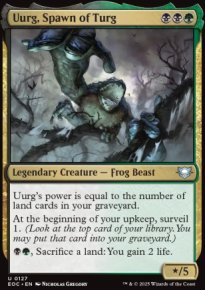 Uurg, Spawn of Turg - Edge of Eternities Commander Decks