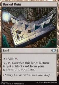 Buried Ruin - Edge of Eternities Commander Decks