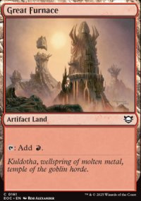 Great Furnace - Edge of Eternities Commander Decks