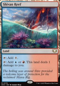 Shivan Reef - Edge of Eternities Commander Decks
