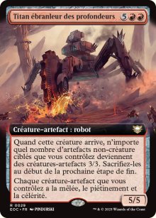 Titan branleur des profondeurs - Edge of Eternities Commander Decks