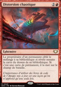 Distorsion chaotique - Edge of Eternities Commander Decks