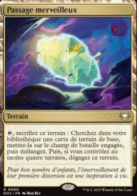 Passage merveilleux - Edge of Eternities Commander Decks