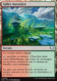 Valle forestire - Edge of Eternities Commander Decks