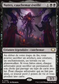 Nattes, cauchemar veill - Edge of Eternities Commander Decks