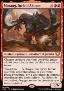 Moraug, furie d'Akoum - Edge of Eternities Commander Decks