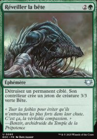 Rveiller la bte - Edge of Eternities Commander Decks