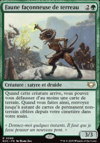 Faune faonneuse de terreau - Edge of Eternities Commander Decks