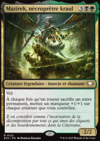 Mazirek, ncroprtre kraul - Edge of Eternities Commander Decks