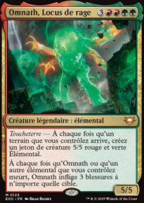 Omnath, Locus de rage - Edge of Eternities Commander Decks