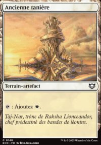 Ancienne tanire - Edge of Eternities Commander Decks