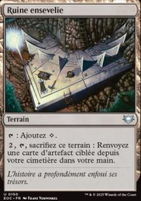 Ruine ensevelie - Edge of Eternities Commander Decks