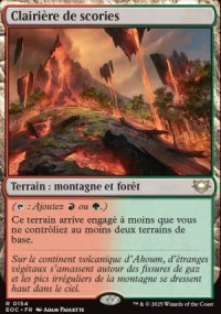Clairire de scories - Edge of Eternities Commander Decks