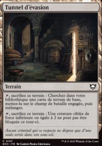 Tunnel d'vasion - Edge of Eternities Commander Decks