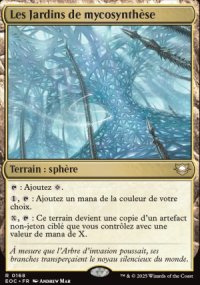 Les Jardins de mycosynthse - Edge of Eternities Commander Decks