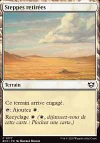 Steppes retires - Edge of Eternities Commander Decks
