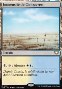 Immensit de Cielcouvert - Edge of Eternities Commander Decks