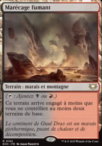 Marcage fumant - Edge of Eternities Commander Decks