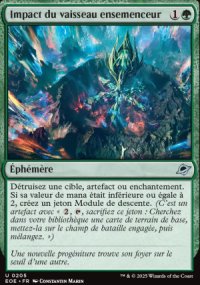 Impact du vaisseau ensemenceur - Edge of Eternities